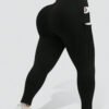 leggings de sport casual noirs leggings de sport casual noirs