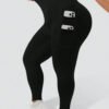 leggings de sport casual noirs leggings de sport casual noirs