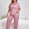 ensemble de pyjama coton avec imprimé floral