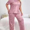 ensemble de pyjama coton avec imprimé floral