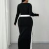 robe longue moulante