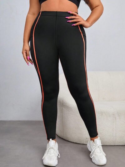 leggings de sport à taille large