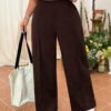 pantalon droit marron pantalon droit marron