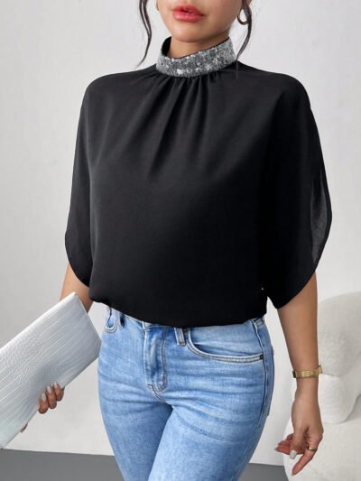 blouse ample élégante