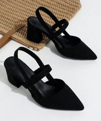 sandales à talons fermées