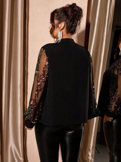 blouse pull oversize