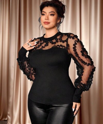 Blouse de fête élégante