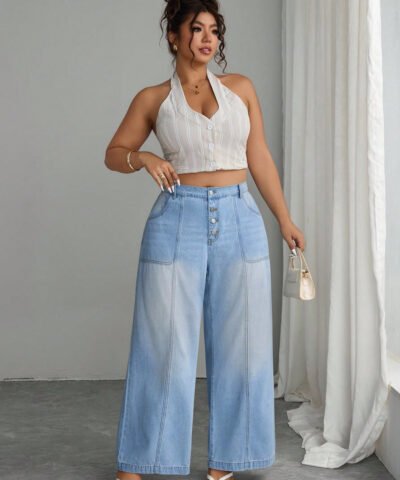 eans à jambes larges