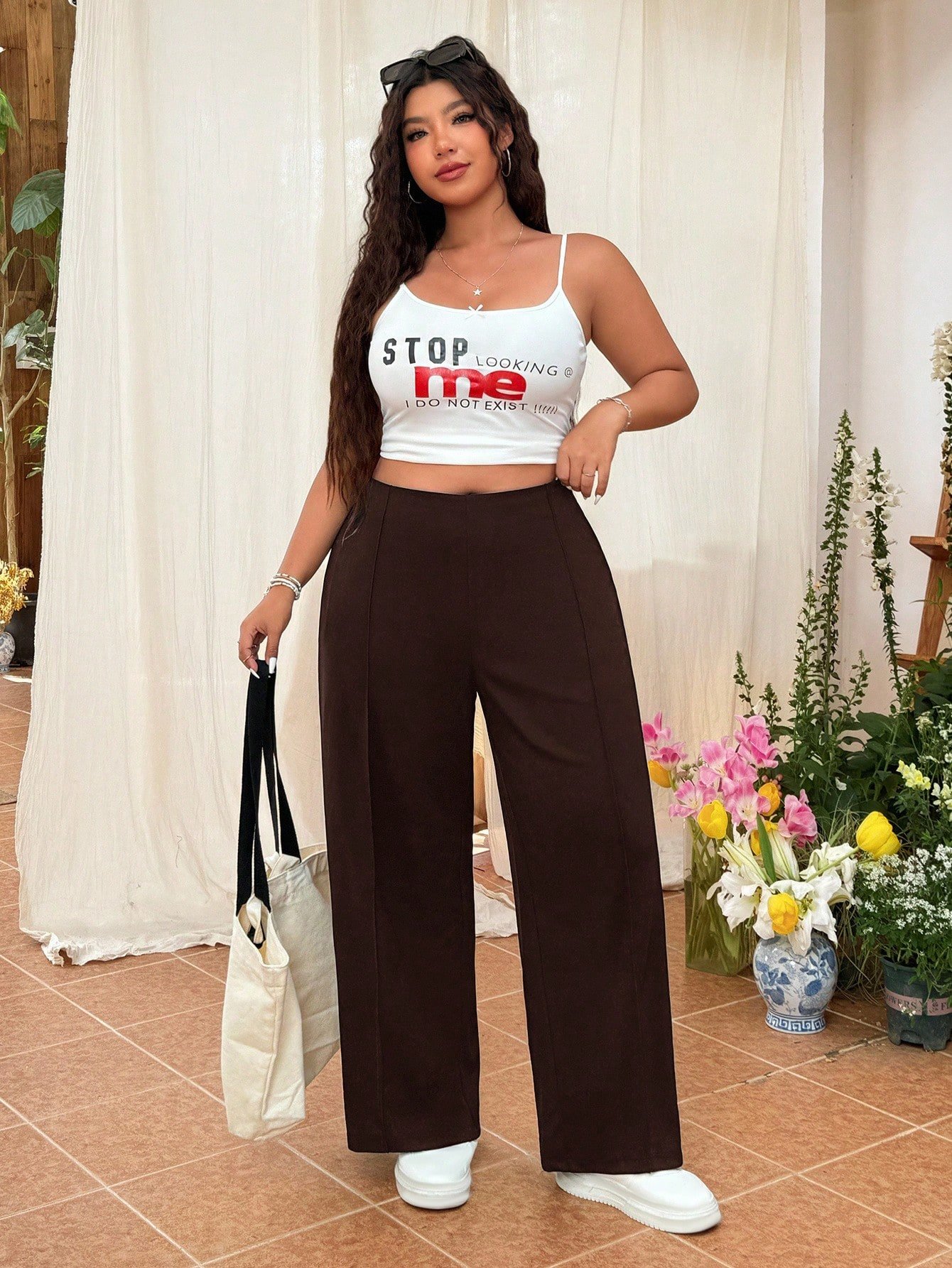 pantalon droit marron pantalon droit marron