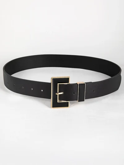 ceinture à boucle carrée brevetée