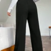 pantalon droit couture détail