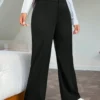 pantalon droit couture détail