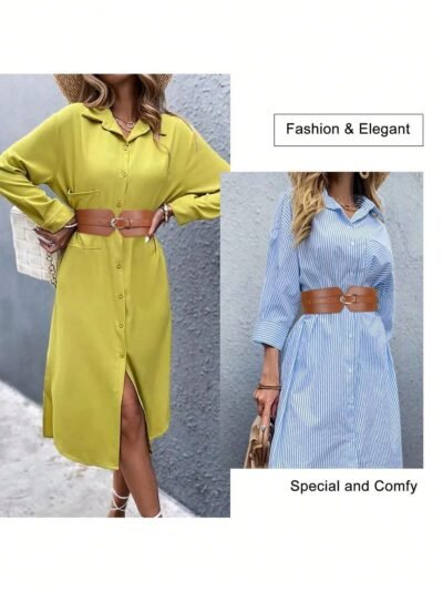 ceinture large rétro