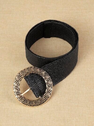 ceinture de style bohème avec boucle métallique