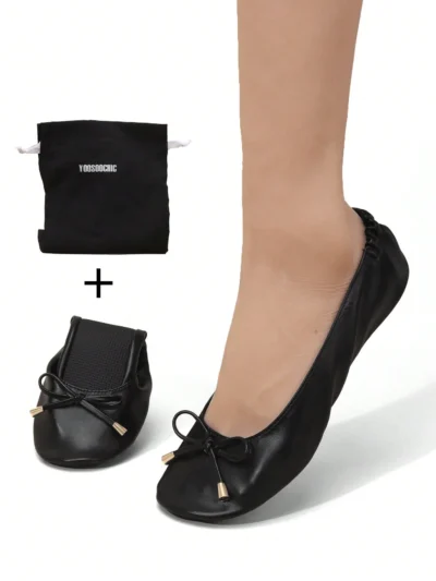 chaussures d'intérieur pliables,