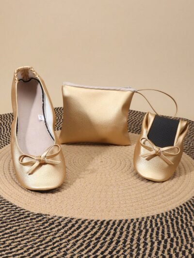 chaussures de ballet pliables