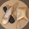 chaussures de ballet pliables
