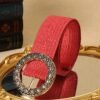ceinture de style bohème rouge