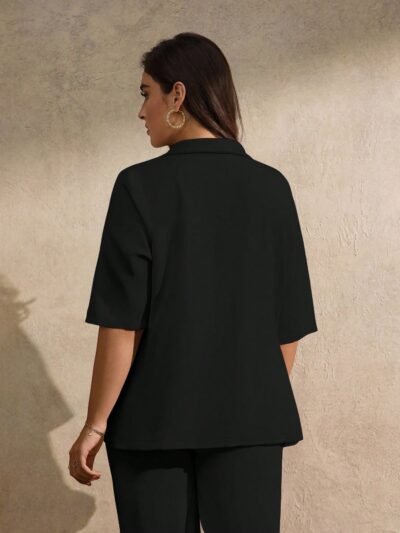 blazer fin et élégant avec nœud