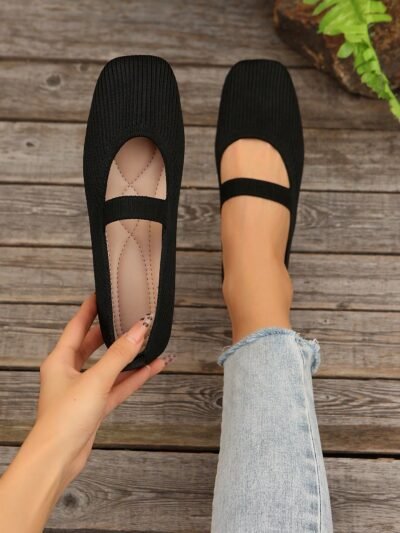 ballerines mary jane tressées