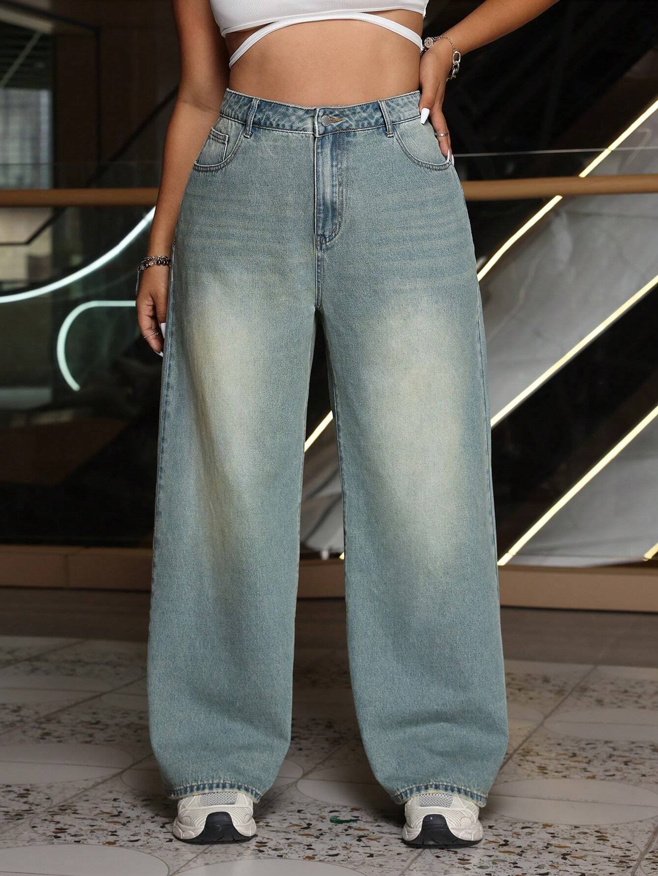 Jeans boyfriend coupe ample avec poches – Image 4