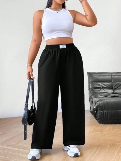 Pantalon large.  tissut leger