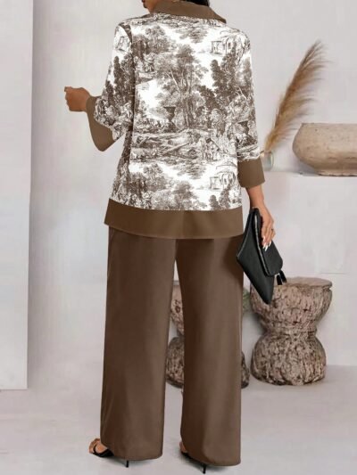 Alternative view of 2 pièces/ Costume Chemise et Pantalon