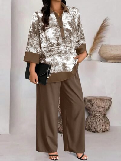 2 pièces/ Costume Chemise et Pantalon