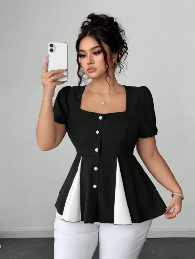 Blouse ample