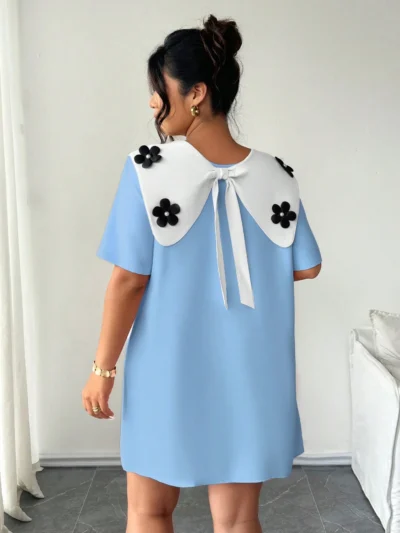 Alternative view of Robe décontractée à manches courtes