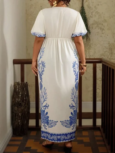 Alternative view of Robe portefeuille à manches