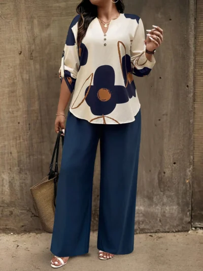 Ensemble 2 pieces assorti casual