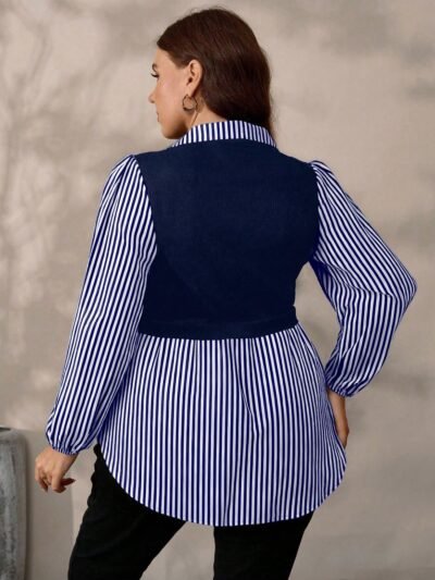 Alternative view of Top décontracté en tricot à imprimé floral