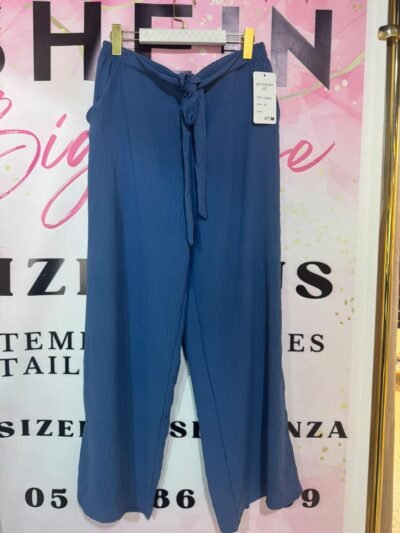 pantalon carre large avec poche