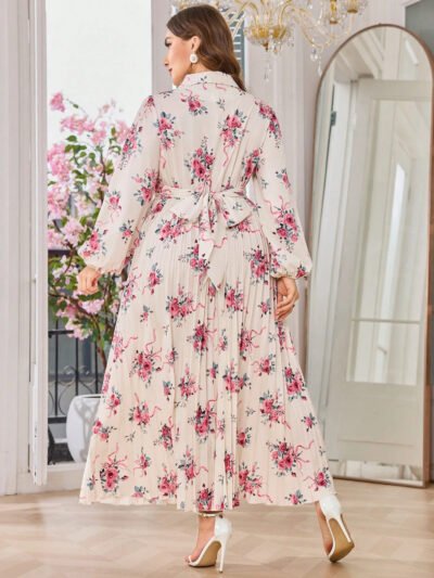 Alternative view of Robe élégante  avec col châle