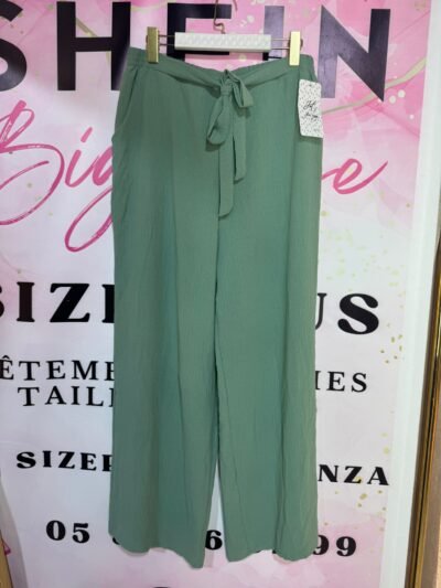 pantalon carre large avec poche