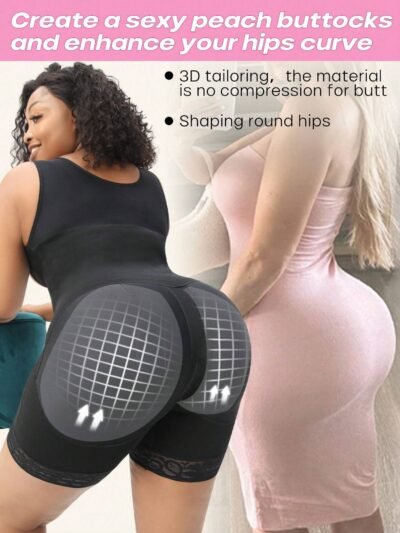 Alternative view of Gaine amincissante pour femmes grandes tailles, gaine de taille avec effet push-up post-partum