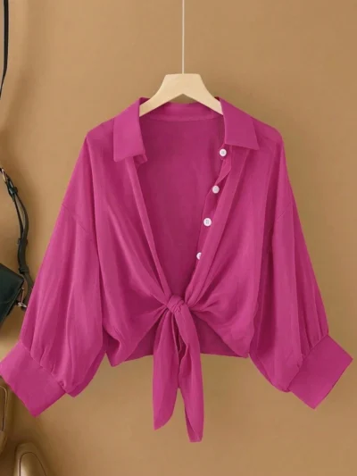 Chemise à boutons