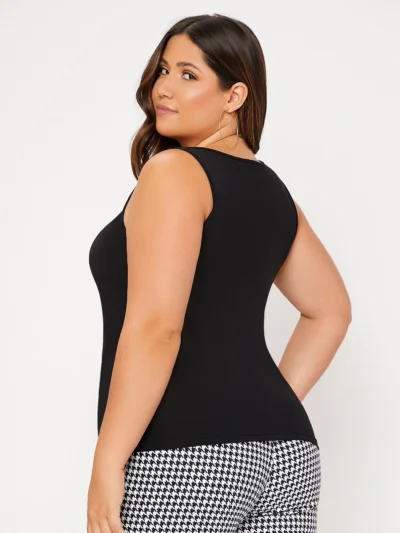 Alternative view of debardeur BASICS Top sans manches unicolore