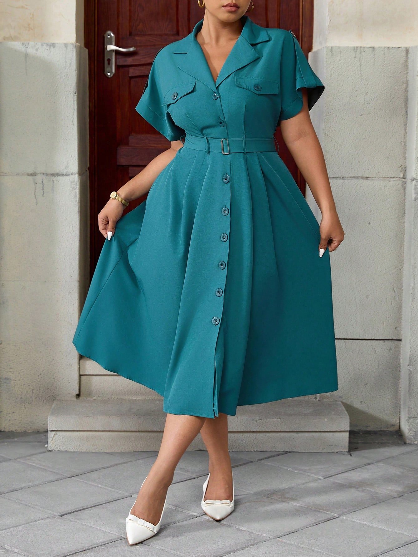 Robe d'affaires de bureau élégante – Image 4