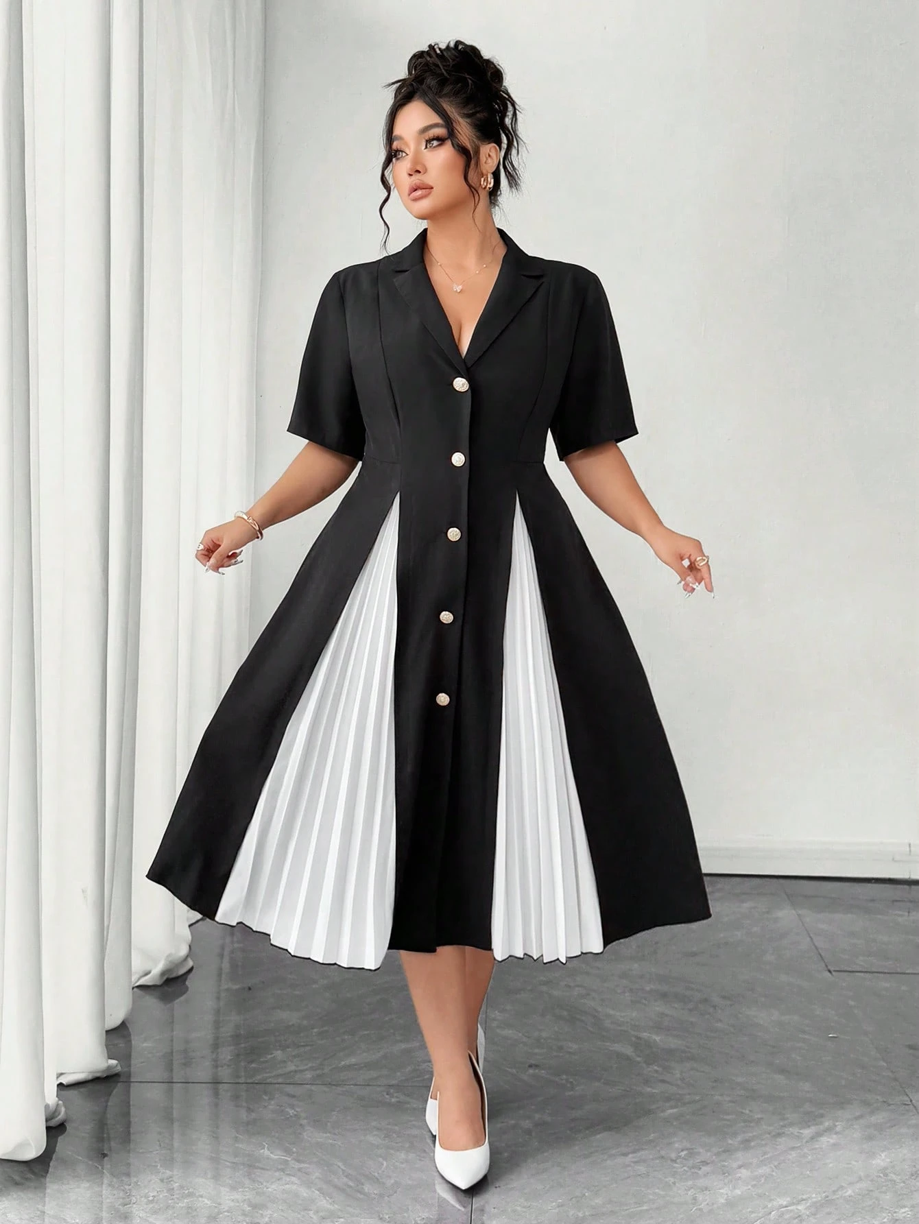 Robe d'été élégante et raffinée – Image 7