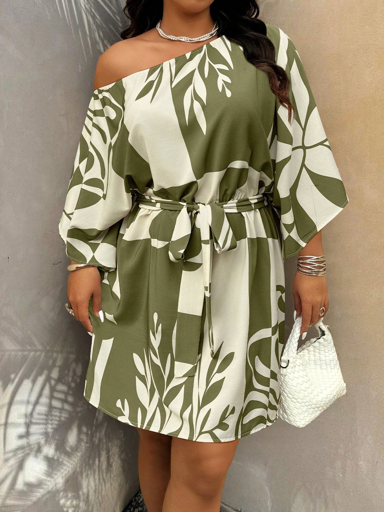 Robe ample à imprimé floral – Image 6
