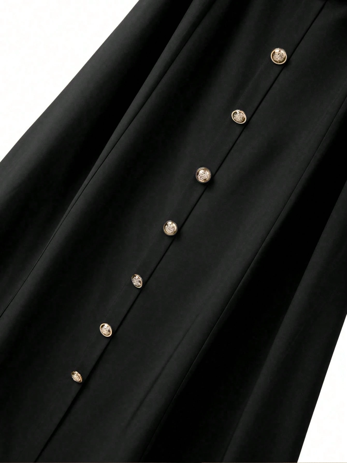 Robe élégante à manches courtes avec volants au col – Image 5