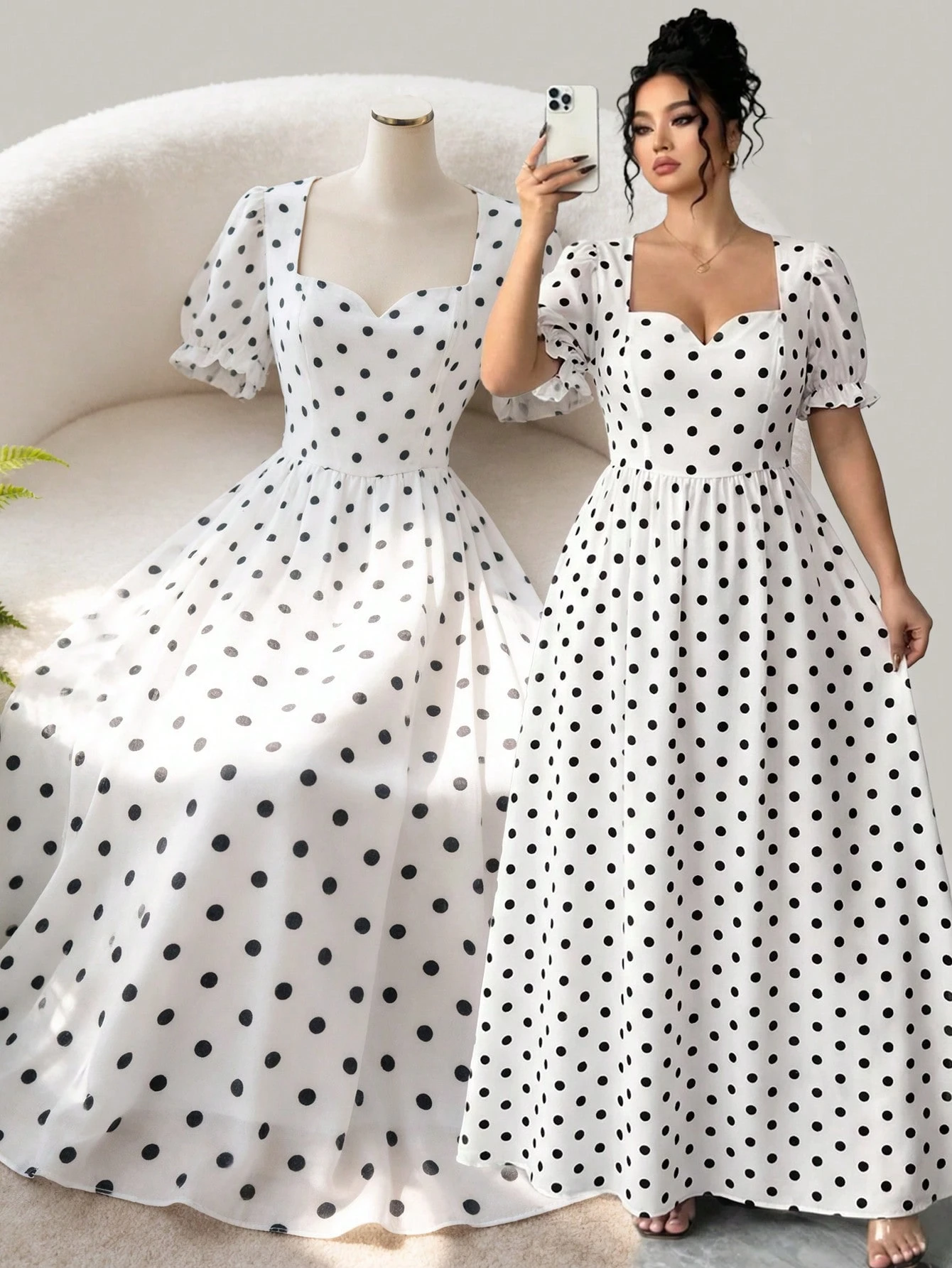 Robe longue style princesse – Image 5