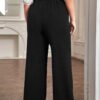Pantalon ample unicolore – Image 2