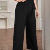 Pantalon ample unicolore – Image 6