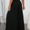 Pantalon Ample Unicolore À Poche – Image 2