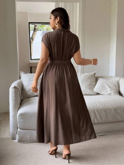 Alternative view of Robe chemise d'été élégante