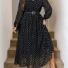 robe de bureau glamour décontractée – Image 2