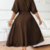 Robe d'été ample et fluide mi-longue – Image 2
